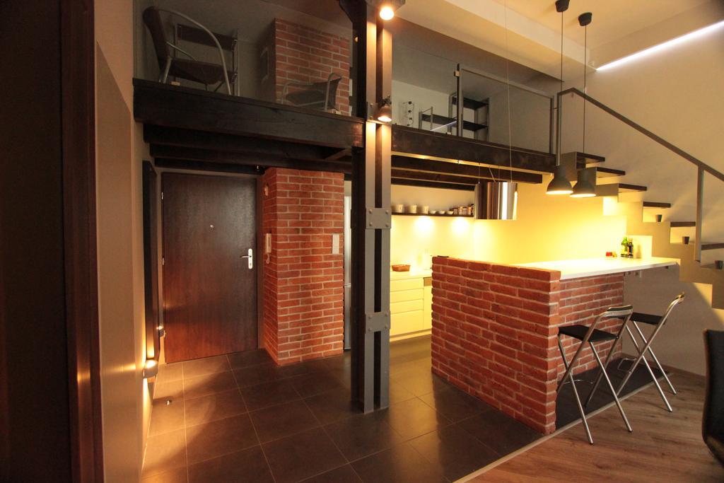 Loft Niezapominajka W Tobaco Park Apartment Lodź Ruang foto