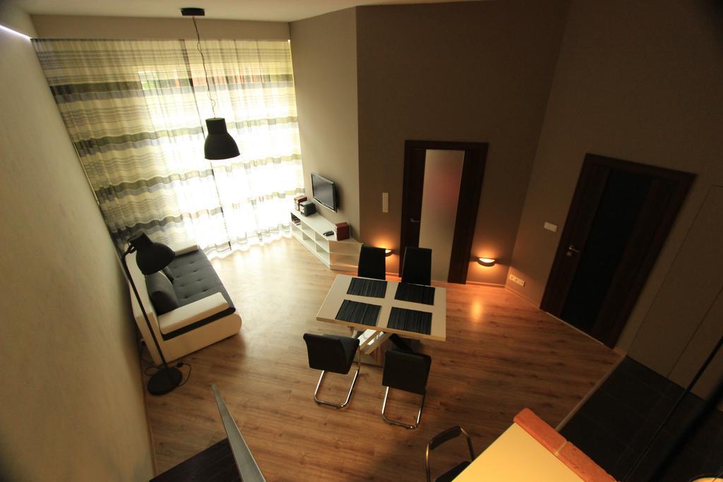 Loft Niezapominajka W Tobaco Park Apartment Lodź Ruang foto