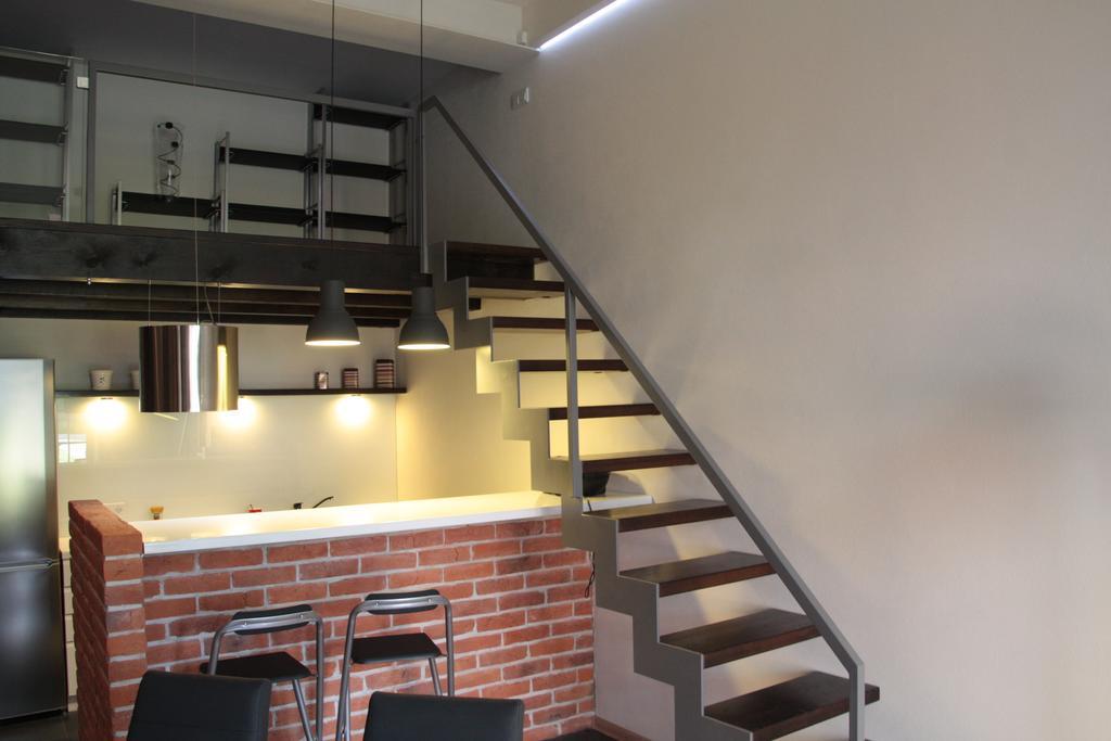 Loft Niezapominajka W Tobaco Park Apartment Lodź Ruang foto